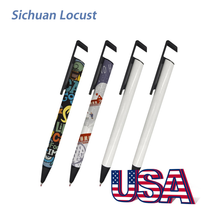 Locustsub subimation pen with shrink wrap,100pcs a case