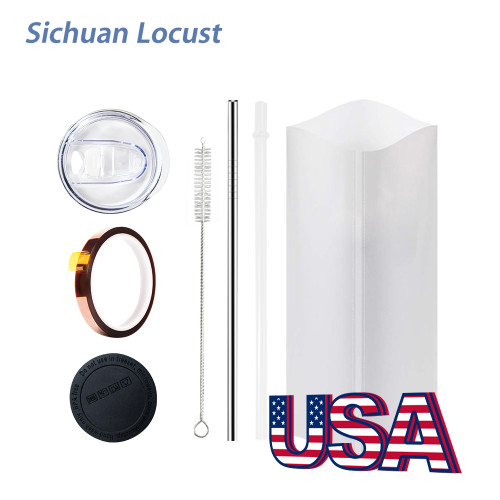 Sichuan Locust  Accessories sets for 20oz skinny tumblers