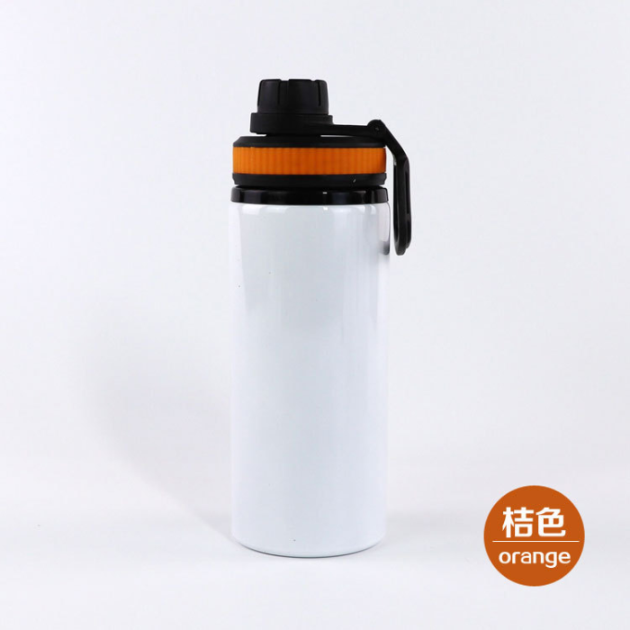 Locustsub 600ml mix color sublimation aluminium water bottle (single layer),25pcs a case(tumbler press only)