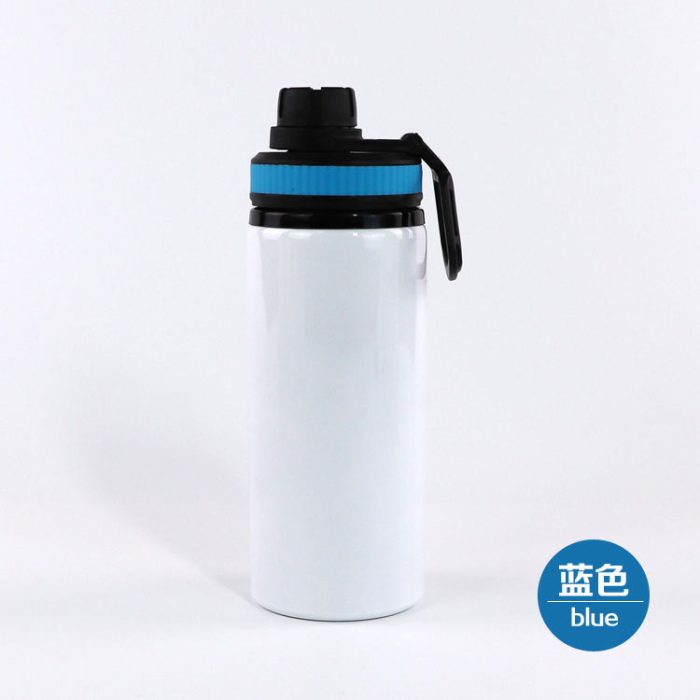 Locustsub 600ml mix color sublimation aluminium water bottle (single layer),25pcs a case(tumbler press only)