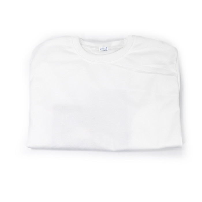 Locustsub 95% polyester mix size sublimation white sweatshirt,25pcs/case