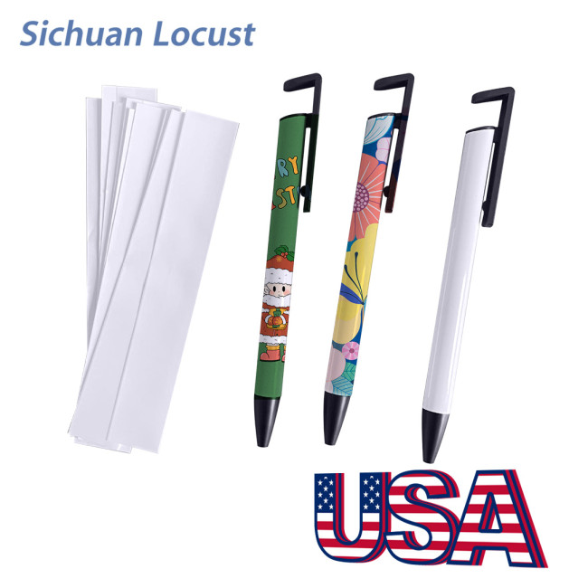 Locustsub subimation pen with shrink wrap,100pcs a case