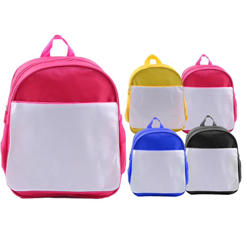 Locustsub US warehouse sublimation kindergarten mix 4 colors backpack,20pcs/case