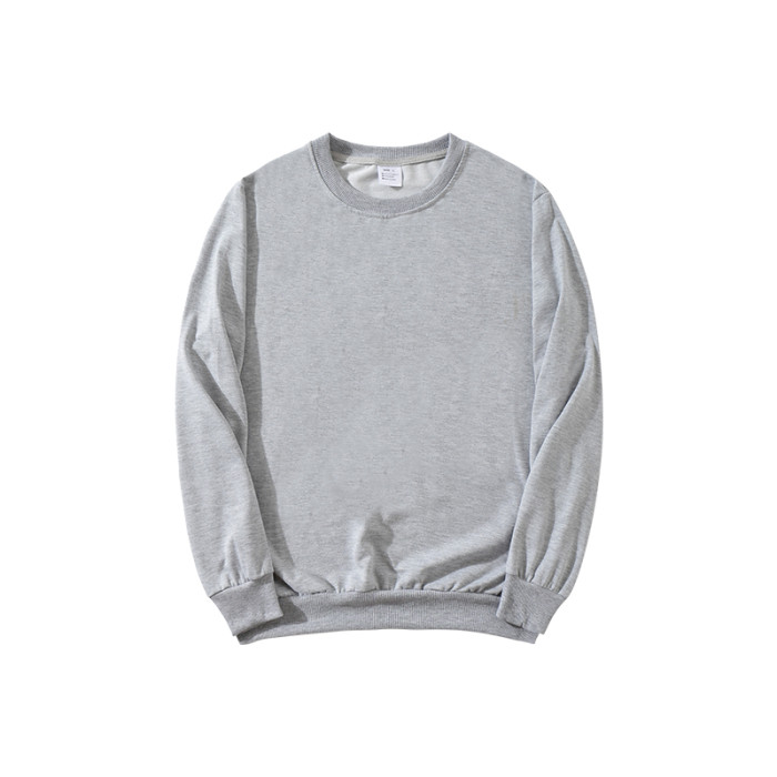 Locustsub 95% polyester mix size sublimation white sweatshirt,25pcs/case