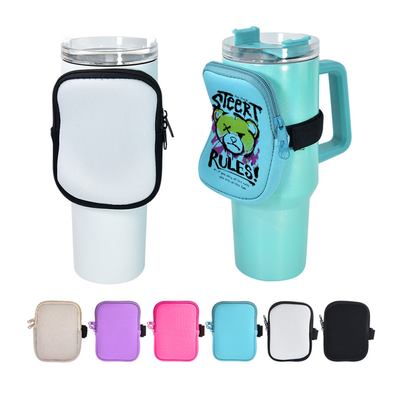 Locustsub 40oz Sublimation 40OZ neoprene tumbler pouch, 50pcs/case