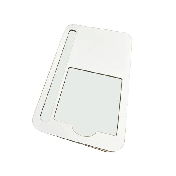 Locustsub 165*110*6mm Sublimation Blank MDF Sticky Note Pad Holder,25pcs/case