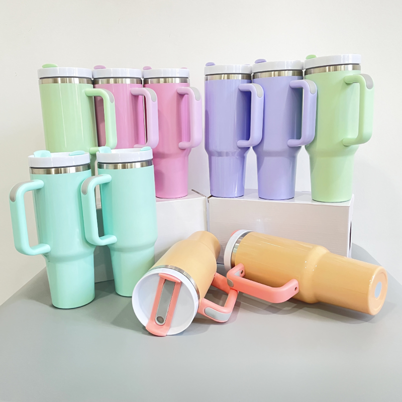 Locustsub Chinese Warehouse 40oz 2nd Mix Color Sublimation Color Stantly Mug,25pcs/case