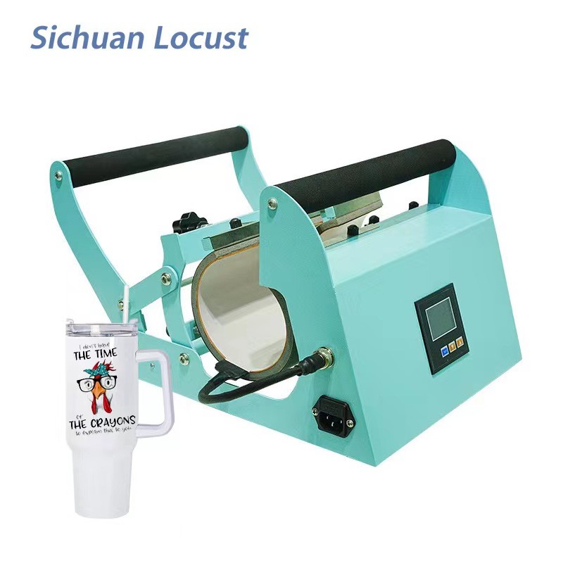 Locustsub Chinese Warehouse Mint Color 40oz Heat Press Machine,1pcs/case