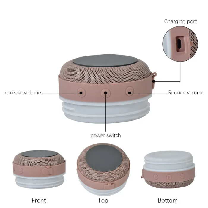Locustsub 40OZ Mix Color Matte Sublimation Speaker Bluetooth Tumbler,15pcs/case