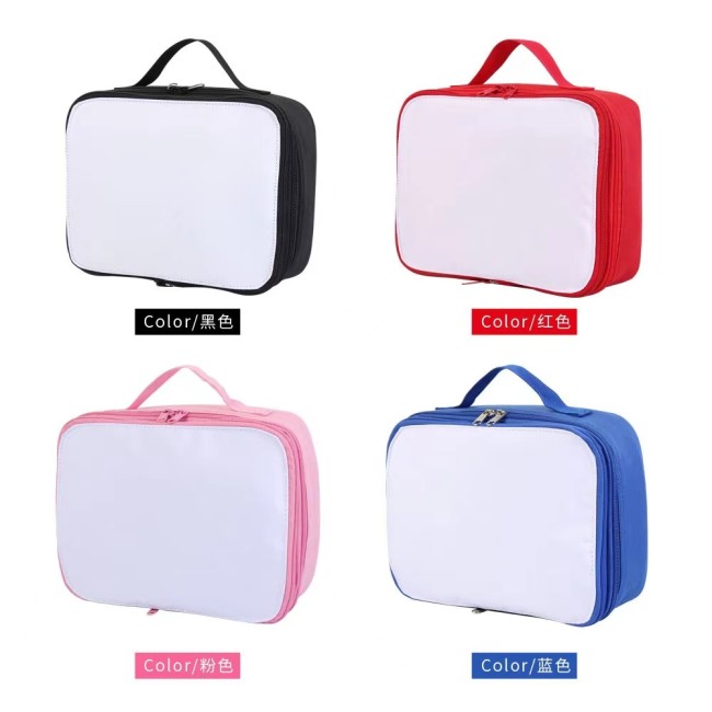Locustsub china warehouse Mix Color Sublimation Lunch Bag,20pcs/case