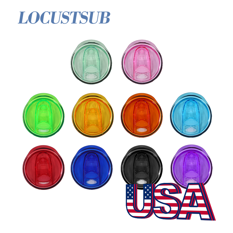 Locustsub Mix Color Colorful Sealing Lids For 20oz sub skinny,40pcs/case