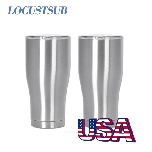 Locustsub 20oz/30oz curve tumbler (non sublimation),25pcs a case