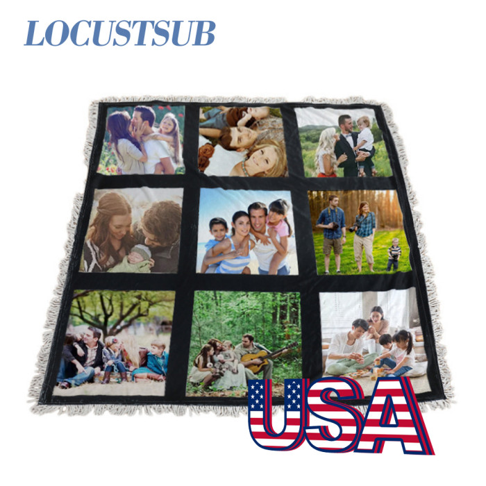 Locustsub Ready to ship Sublimation blankets (8pcs 20 panel +6pcs 15 panel +6pcs 9 panel ) ,20pcs/case