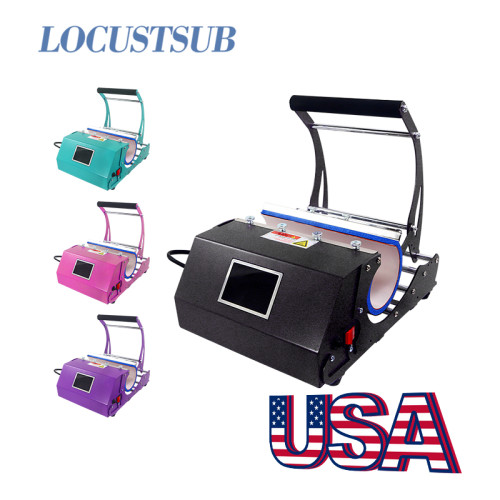 Locustsub 20&30oz in common us tumbler heat press machine  with one free 20oz skinny tumbler(62$&69$ is for the heat sleeves not includes the machine )
