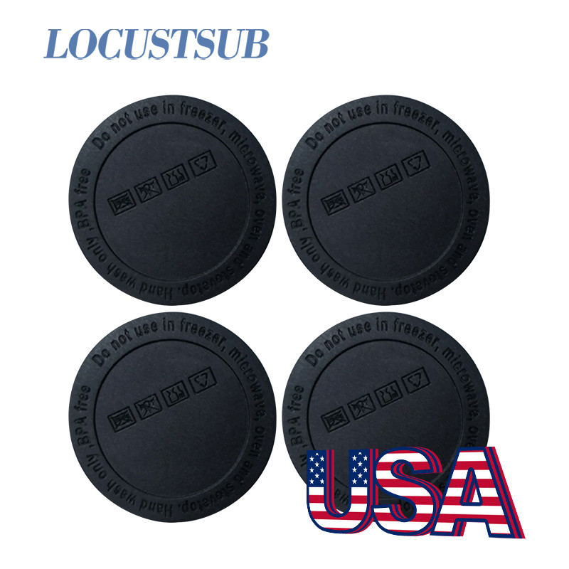 Locustsub 56mm*1.8mm rubber bottom for 20oz/15oz/30oz straight skinny tumbler,200pcs a case