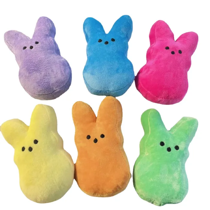 Locust Mix Color Mix Size Peepss Easter Bunny Stuffed Toys,32pcs/case