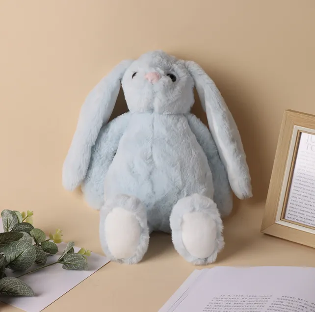 Locust 30cm Mix Color Plush Long Ear Sublimation Easter Bunny ,25pcs/case