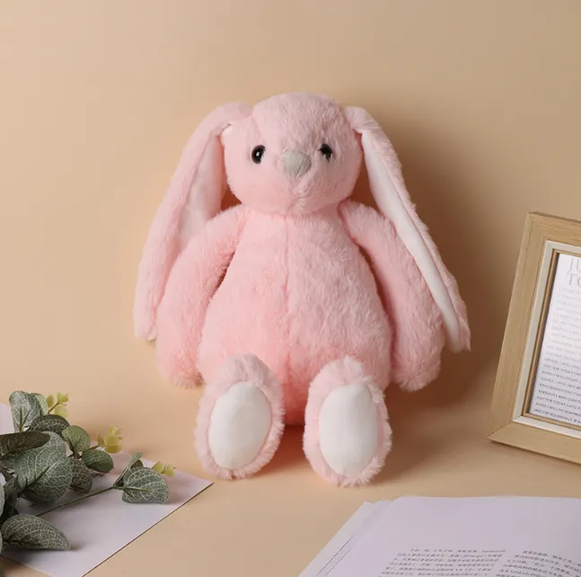 Locust 30cm Mix Color Plush Long Ear Sublimation Easter Bunny ,25pcs/case