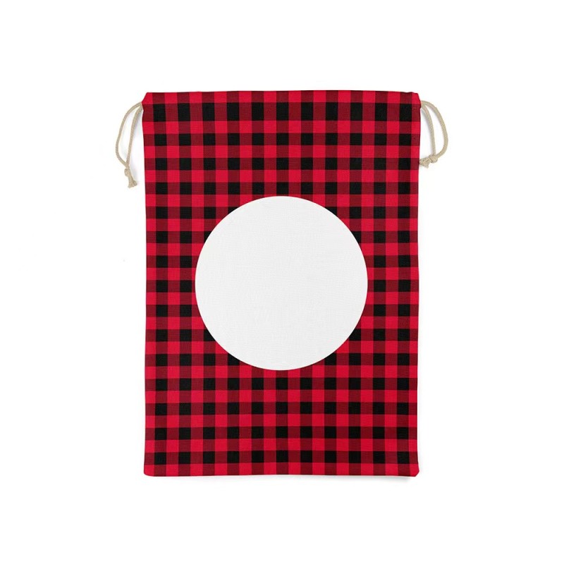 Locustsub China warehouse 50*70cm Mix Color Sublimation Santa Sacks,50pcs/case