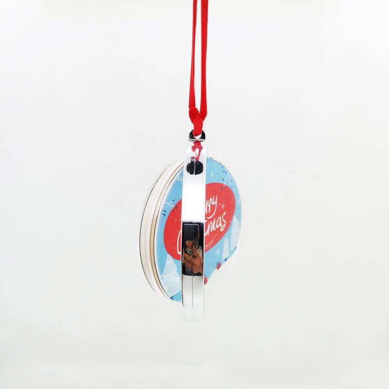 Locustsub Sublimation Rotatable Christmas pendant,25pcs/case