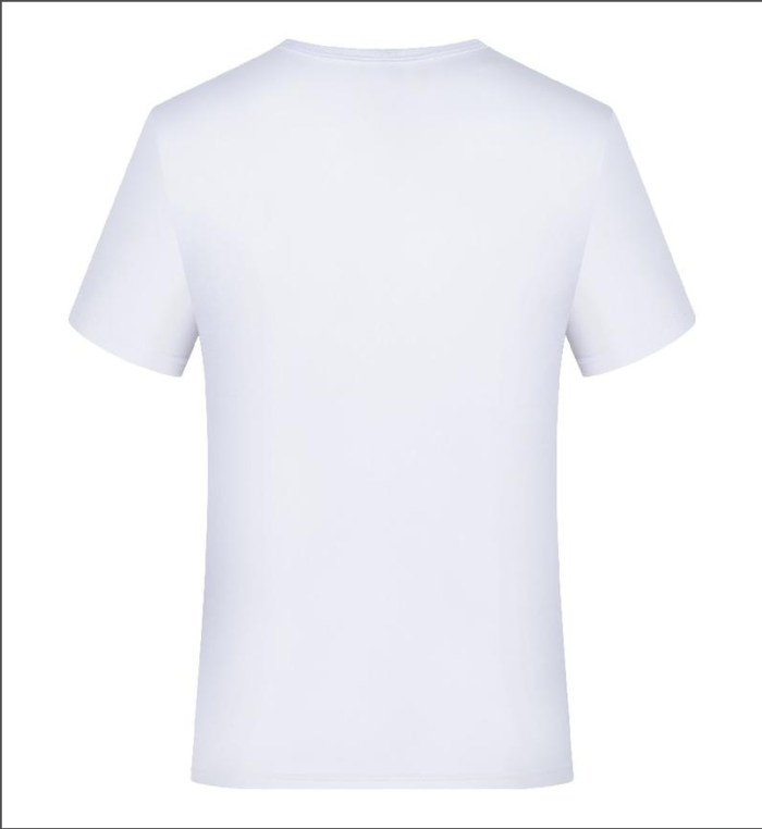 Locustsub US Warehouse  sublimation Quick Drying Ice Cold Cool Feeling Sublimation White T-Shirt 50 pcs/case