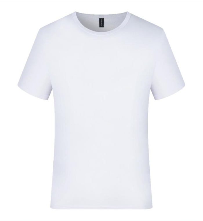 Locustsub US Warehouse  sublimation Quick Drying Ice Cold Cool Feeling Sublimation White T-Shirt 50 pcs/case