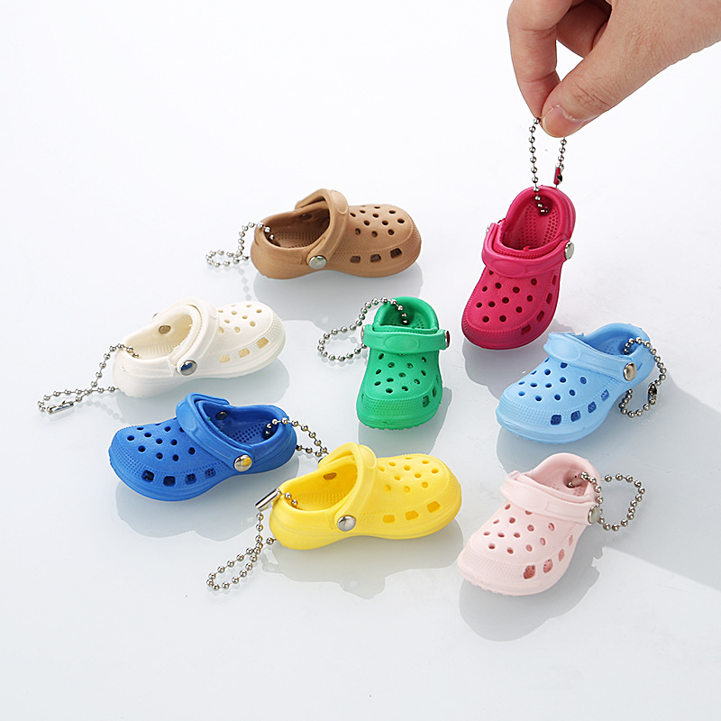 Locustsub Mini Decorative Buckle Small Shoes Keychain,50pcs/case