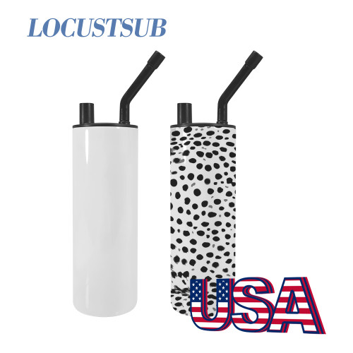 Locustsub 20oz sublimation straught hookah tumbler,30pcs/case