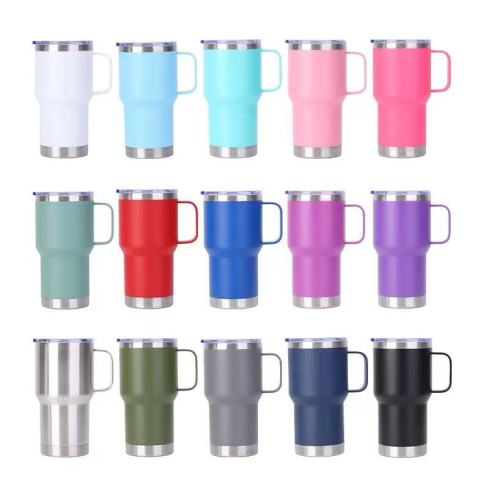 Locustsub Chinese warehouse China warehouse 30oz powder coated coffee mugs with handle