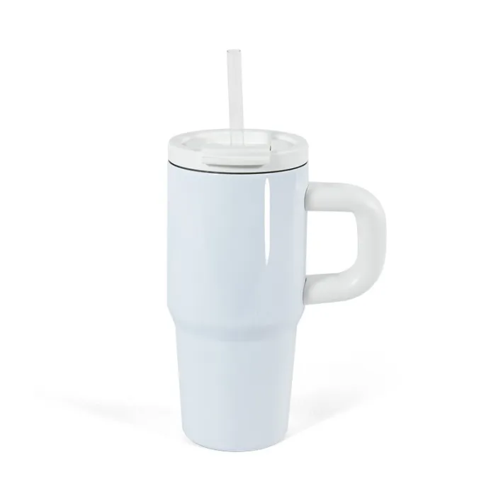 Locustsub China Warehouse Sublimation14oz 2 in 1 Function lid Tumbler with Handle 50pcs/case