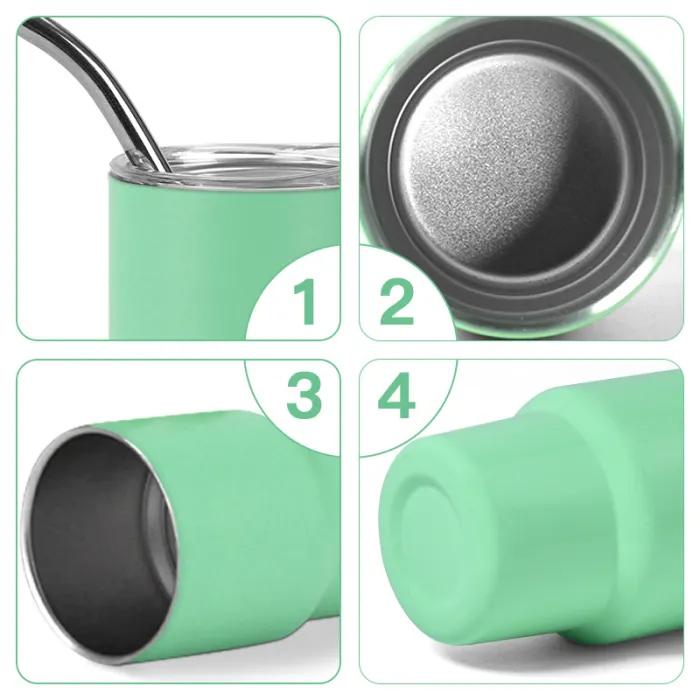 Locustsub US Warehouse 3oz powder coated mini cups(not for sublimation),48pcs/case