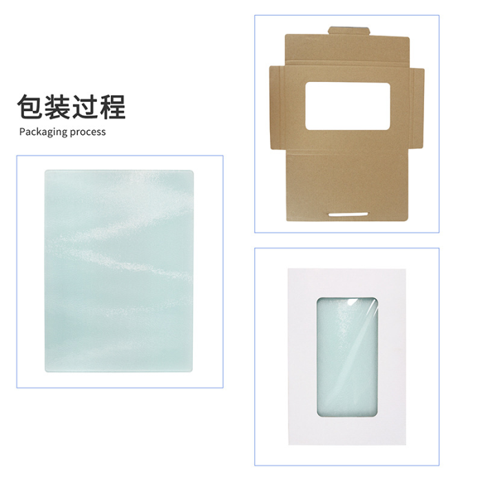 Locustsub Various sizes Sublimation Glass Cutting Board