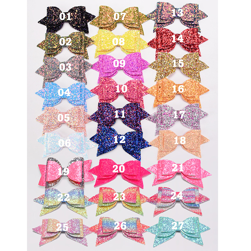 Locustsub Mix Style Pendant Accessories Glitter Bow For Straw Tumbler,50pcs/case