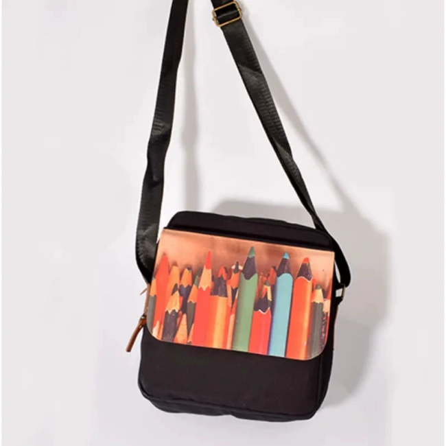 Locustsub DIY Single-Sided Printing Shoulder Bag Backpack Sublimation Bag