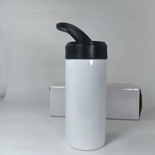 Locustsub US warehosue 15oz Sublimation Skinny Tumbler With Black Handle Lid,25pcs/case