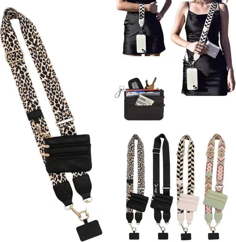 Locustsub China Warehouse crossbody phone shoulder with walllet mixed color 25pcs/case