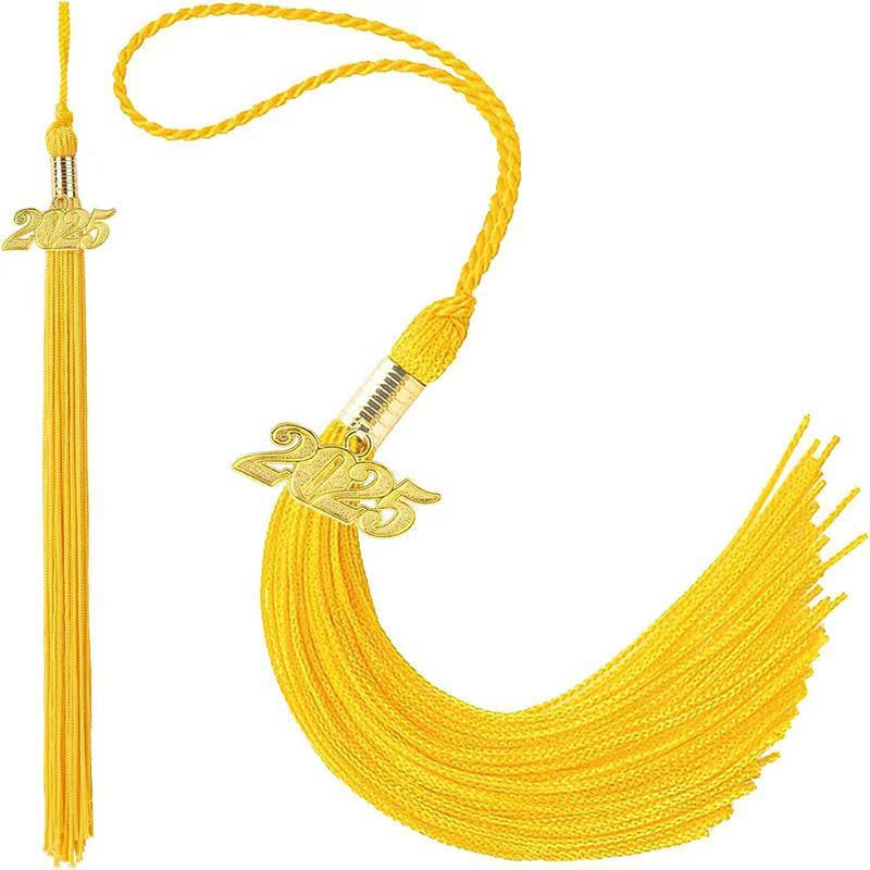Locustsub China Warehouse 2025 graduation cap tasslle 50pcs mixed color 