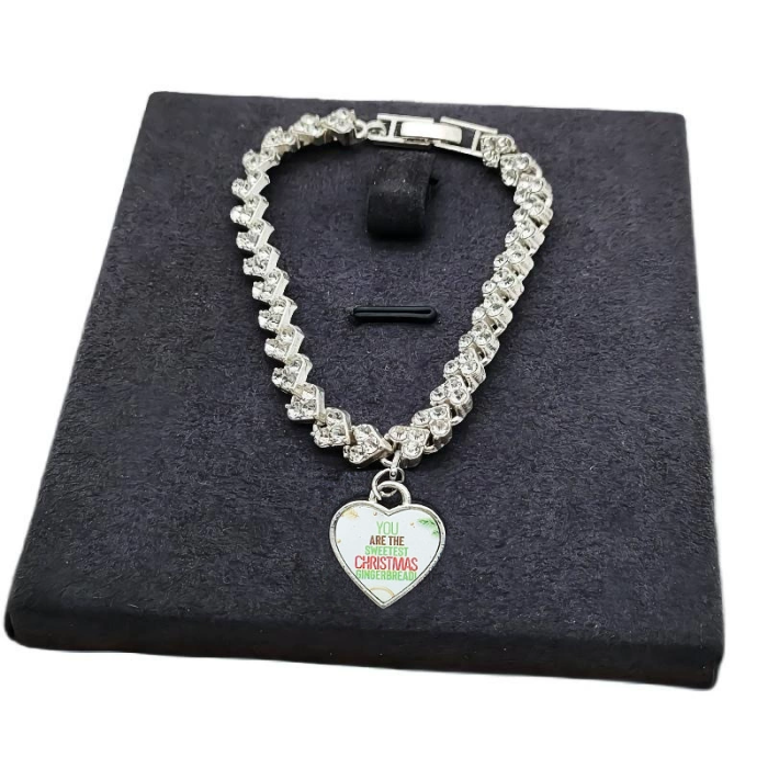 Locustsub Sublimation Diamond Crystal Bracelet,25pcs/case