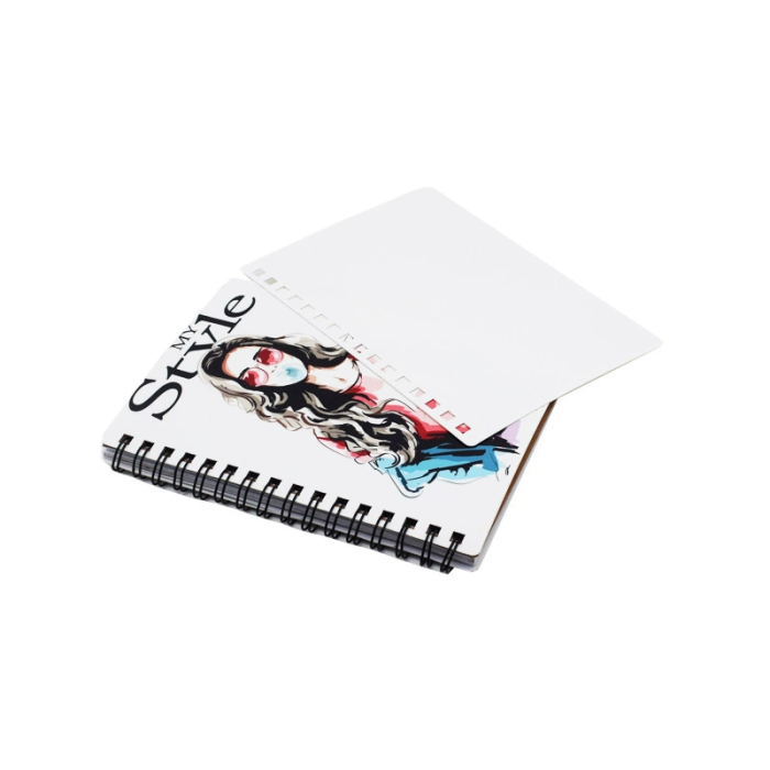 Locustsub Chinese Warehouse A6 Double Sublimation PET Plastic Note Pads,25pcs/case