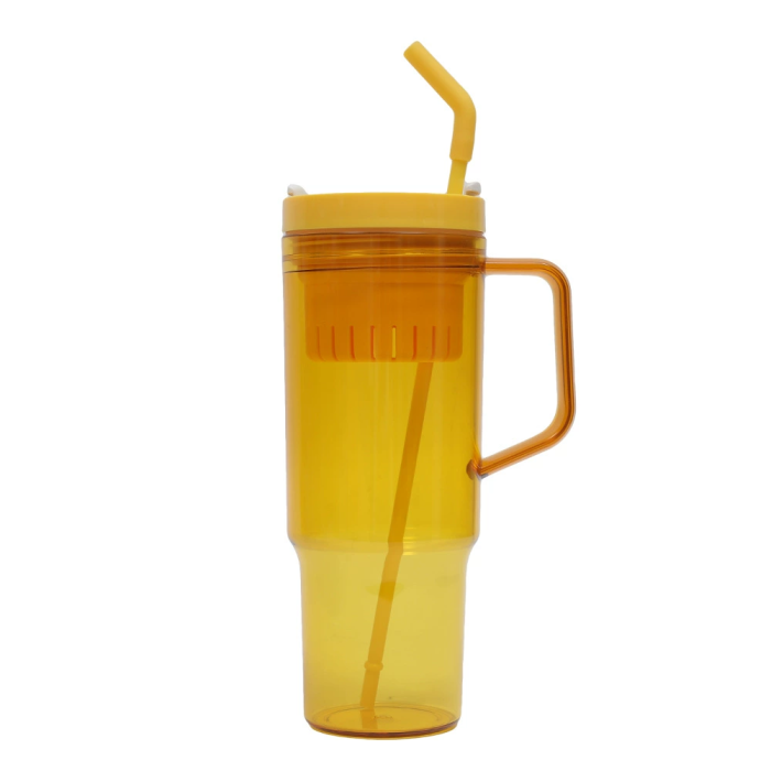 Sichuan Locust China Warehouse Mix Color 40oz Plastic Mug With Handle,24pcs/case