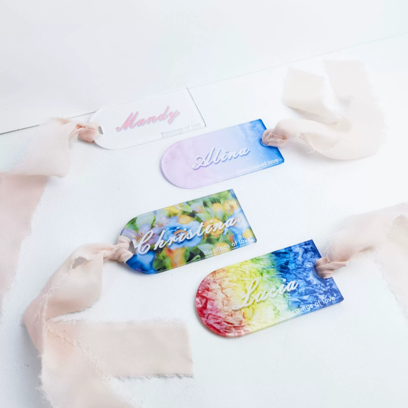 Locustsub Sublimation Acrylic Wedding Seat Tag Party invitation,50pcs/case