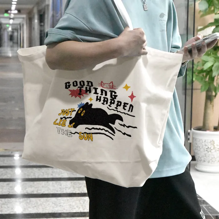 Locustsub US Warehouse 28*16*8 inches Sublimation Tote Canvas Bag,10pcs/case