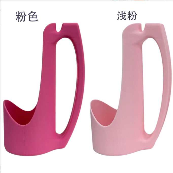 Locustsub 3D Printed Ergonomic Grip Reusable 12oz Skinny Slim Can Holder With Handle,20pcs/case