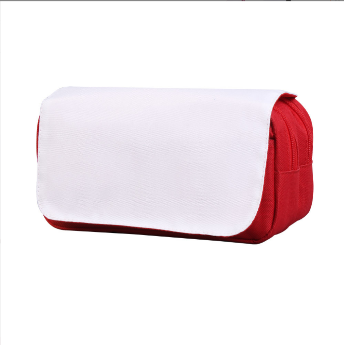 Locustsub Mix Color Sublimation Double Layer Cosmetic Pencil Holder Bag,25pcs/case