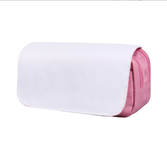 Locustsub Mix Color Sublimation Double Layer Cosmetic Pencil Holder Bag,25pcs/case