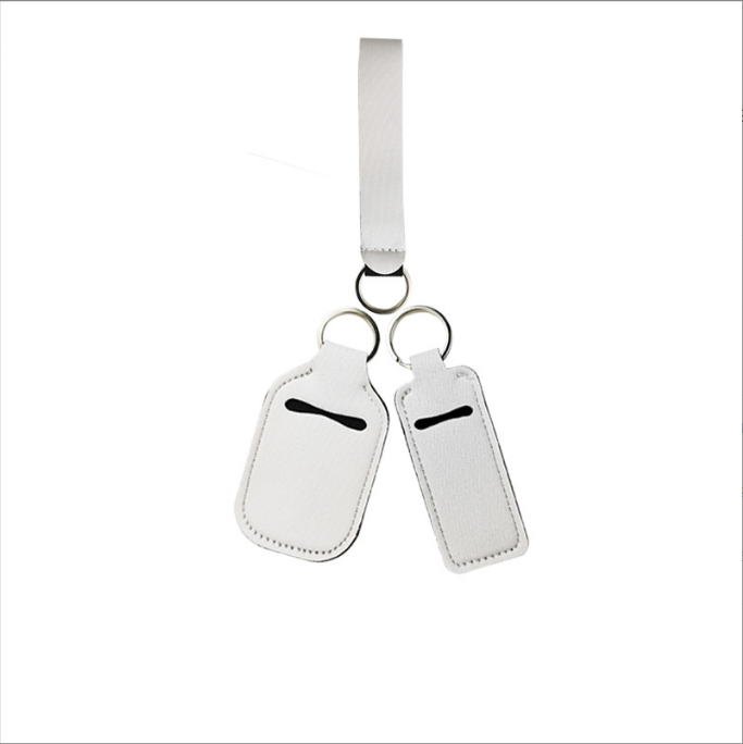 Locustsub Sublimation Neoprene Chapstick Holder Keychain,100pcs/case