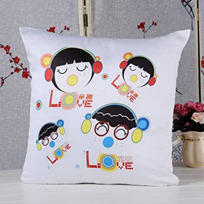 Locustsub 16*16 inch Sublimation Polyester Pillow Case,25pcs/case