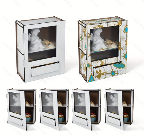 Locustsub US Warehouse Sublimation Blanks MDF Vending Machine,6pcs/case