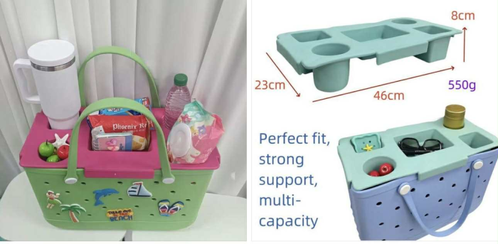 Locustsub Mix Color Beach Bag Eva Tray Topper,15pcs/case