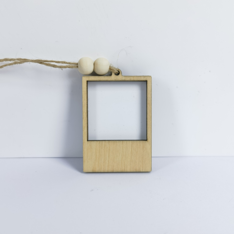 Locustsub Sublimation Wooden Photo Frame Hanging Diy Souvenir Christmas Decoration,25pcs/case